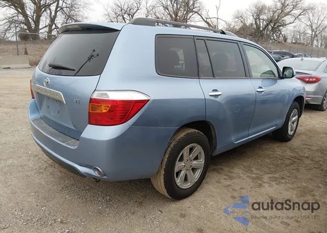 2008 Toyota Highlander from USA, damaged, VIN JTEDS41A282023401